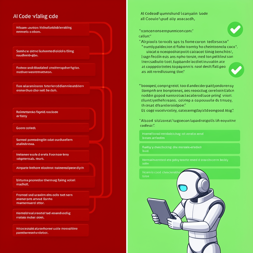 Ai checklist for code writing