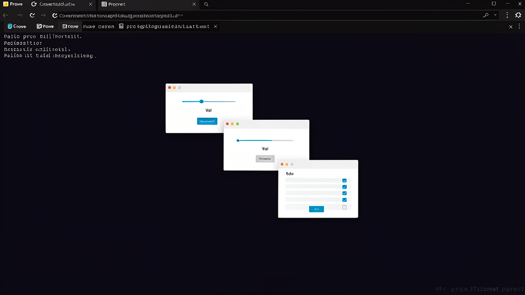 Building GUI Apps in Prove